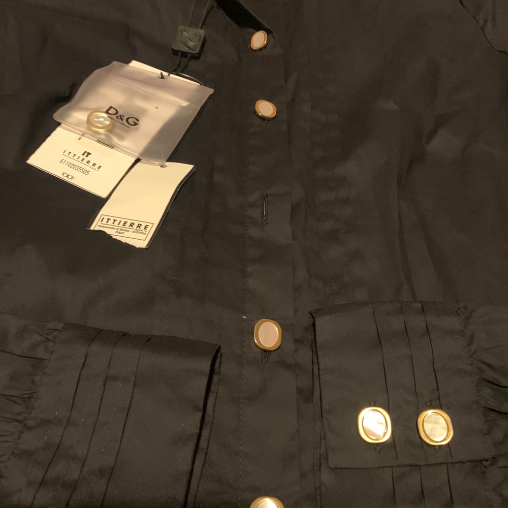 Dolce and Gabbana black shirt